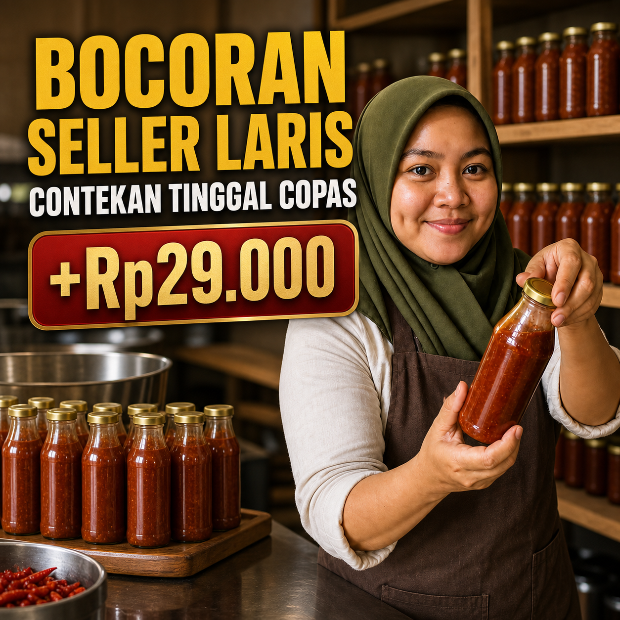 Bocoran Seller Laris - Paket Contekan Tinggal Copas